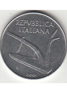 2001 Lire 10 Spiga Fior di Conio Italia